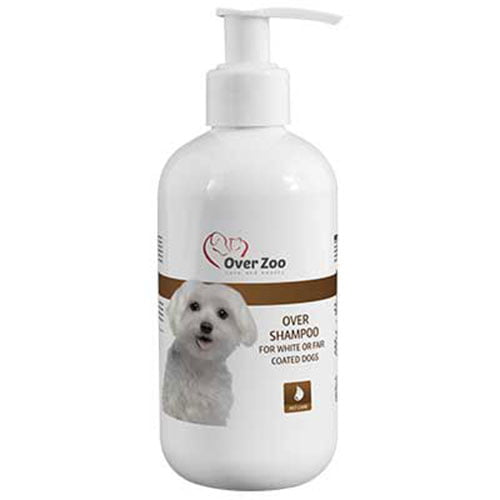 Over Zoo - შამპუნი თეთრი და ღია ბეწვისათვის 250მლ